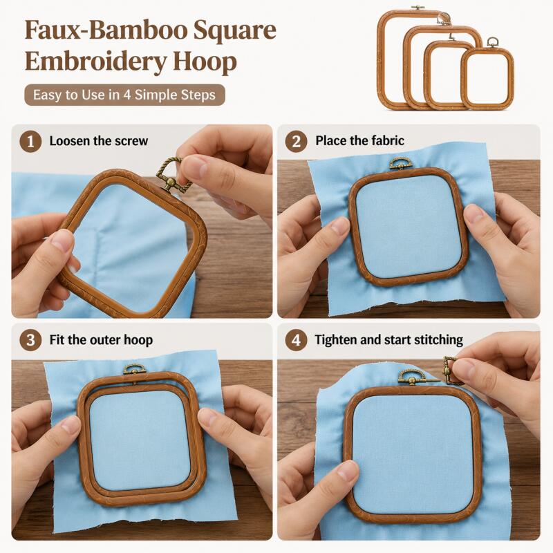 Square Decorative Fauxs Wood C - огляд і ціна Wood Ring Blank