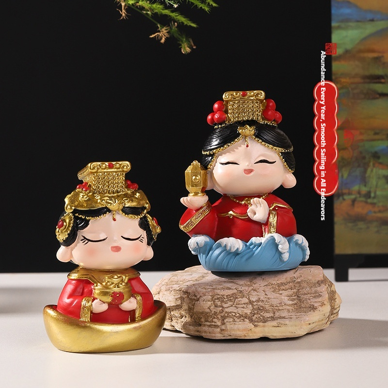 Chinese Style Mazu Resin Figur - огляд і ціна Crafting Resin